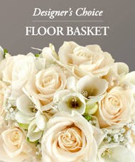 Designer's Choice Funeral Floor Basket